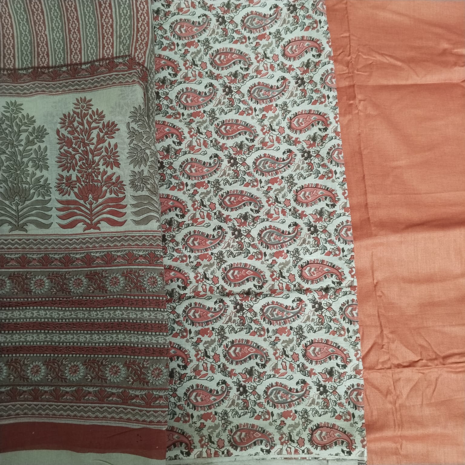 Piyani Kota Cotton Three Piece