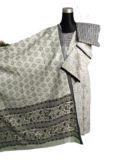 Stitched Cotton Three Piece (SP:059)