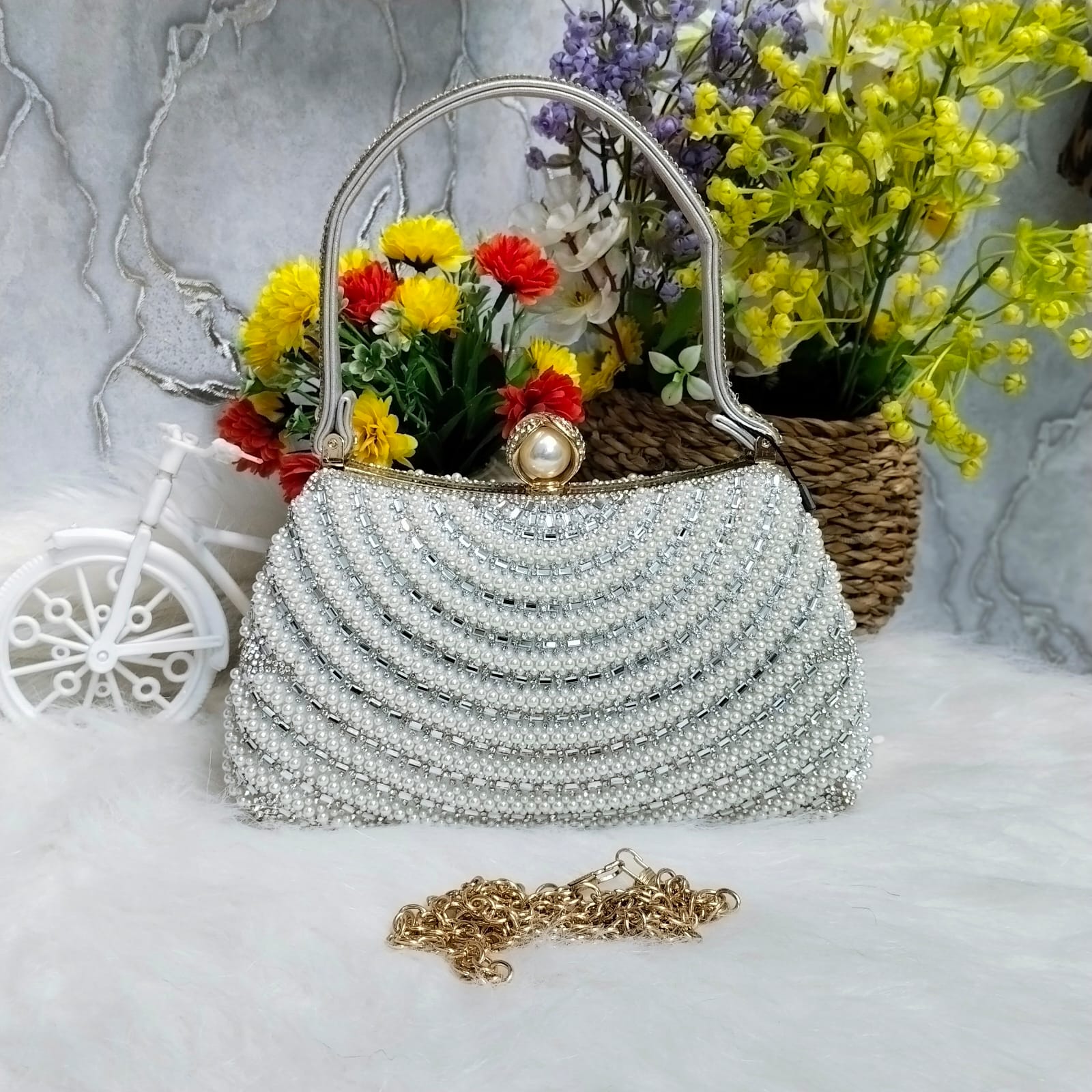 Gorgeous Stone Party Bag