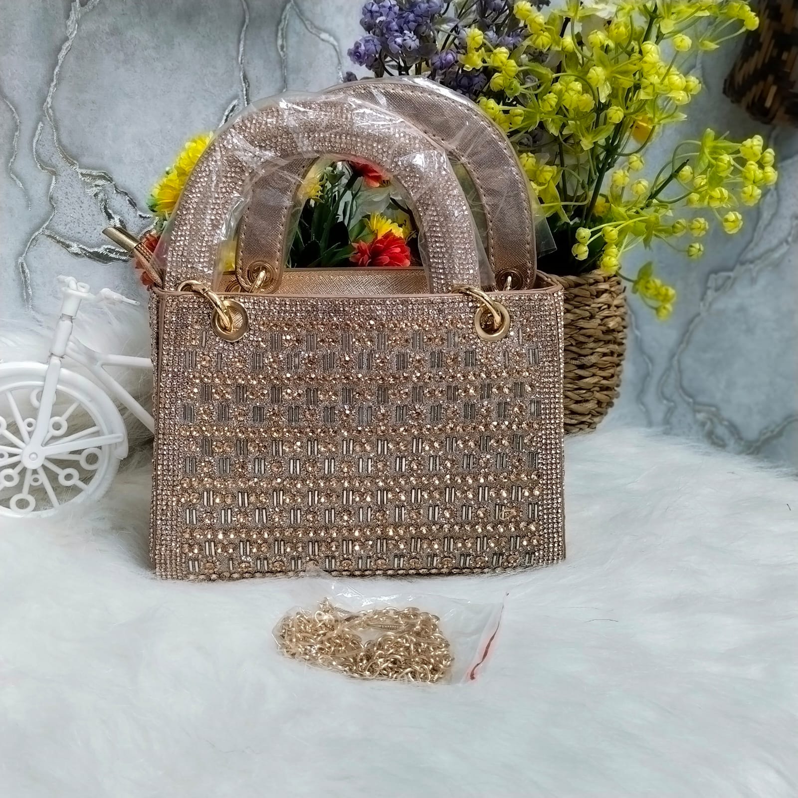 Luxury Stone Party bag