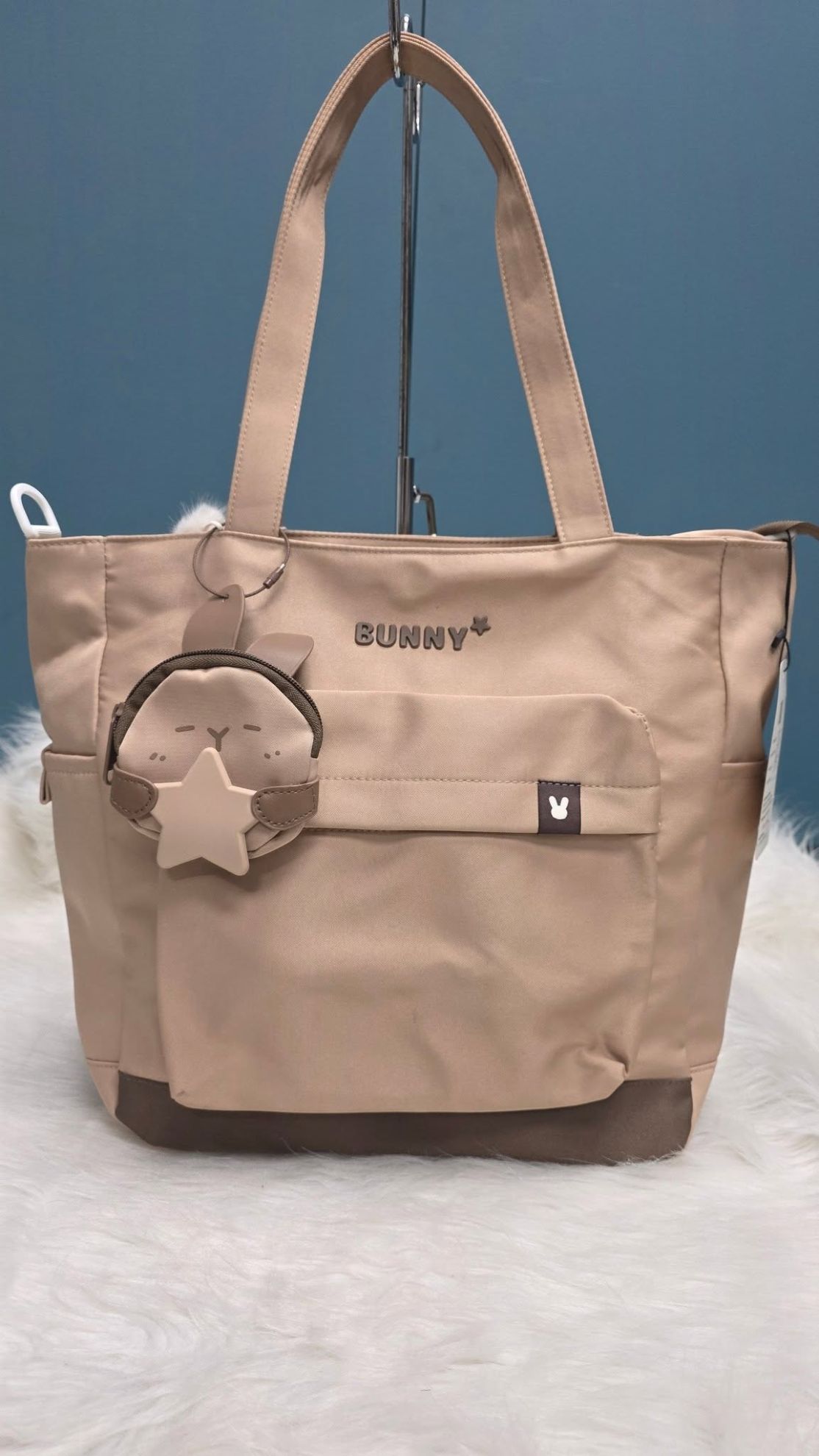 BUNNY Brand Luxurious Fabric Tote Bag
