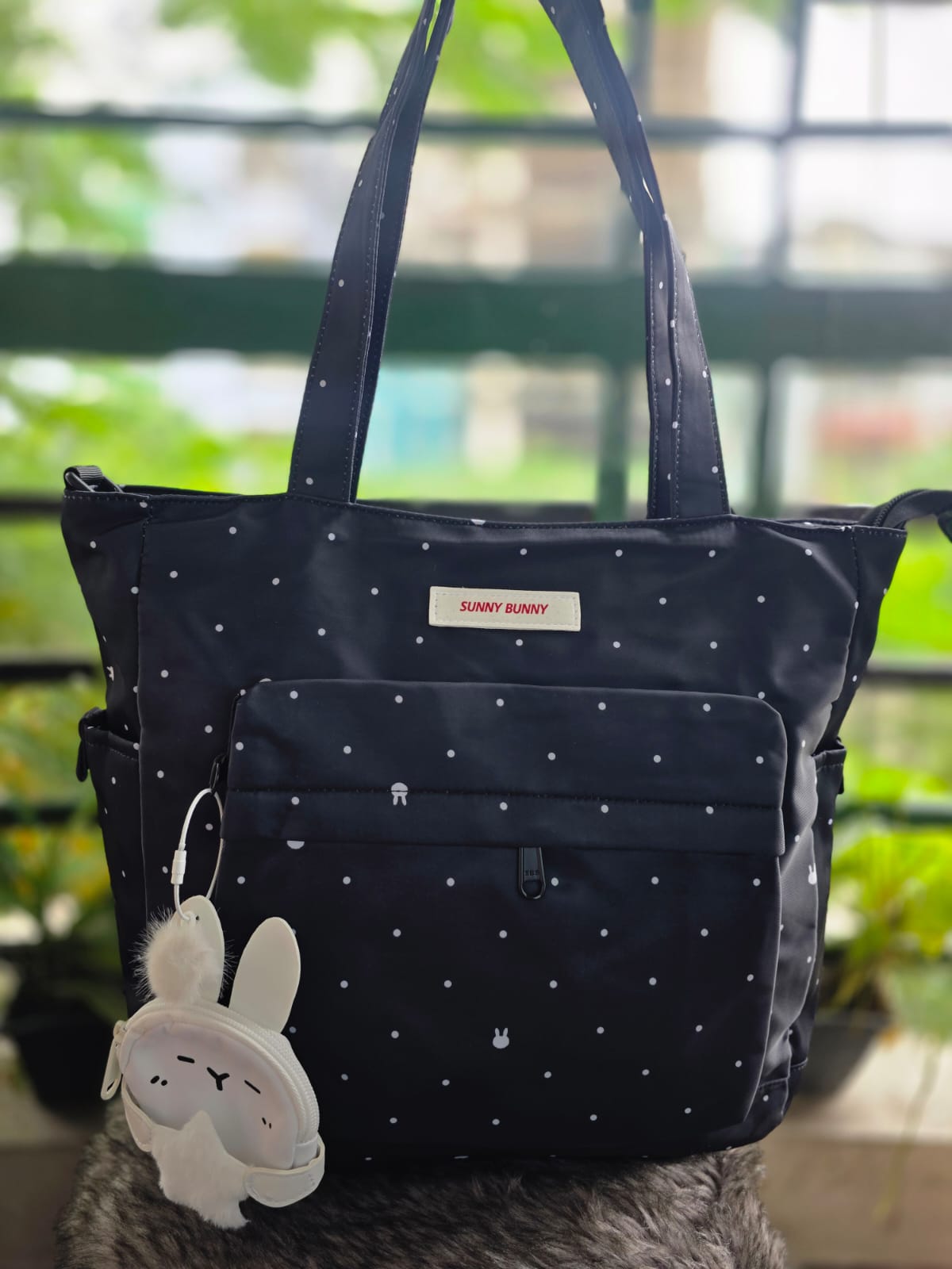 Sunny Bunny Brand Premium Fabric Tote Bag