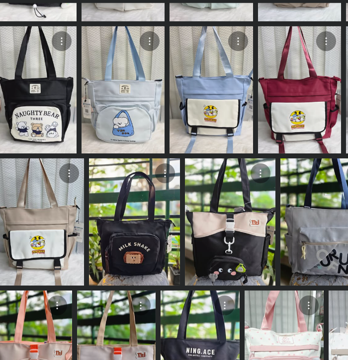 Premium Quality Fabric Tote Bag (All DR)