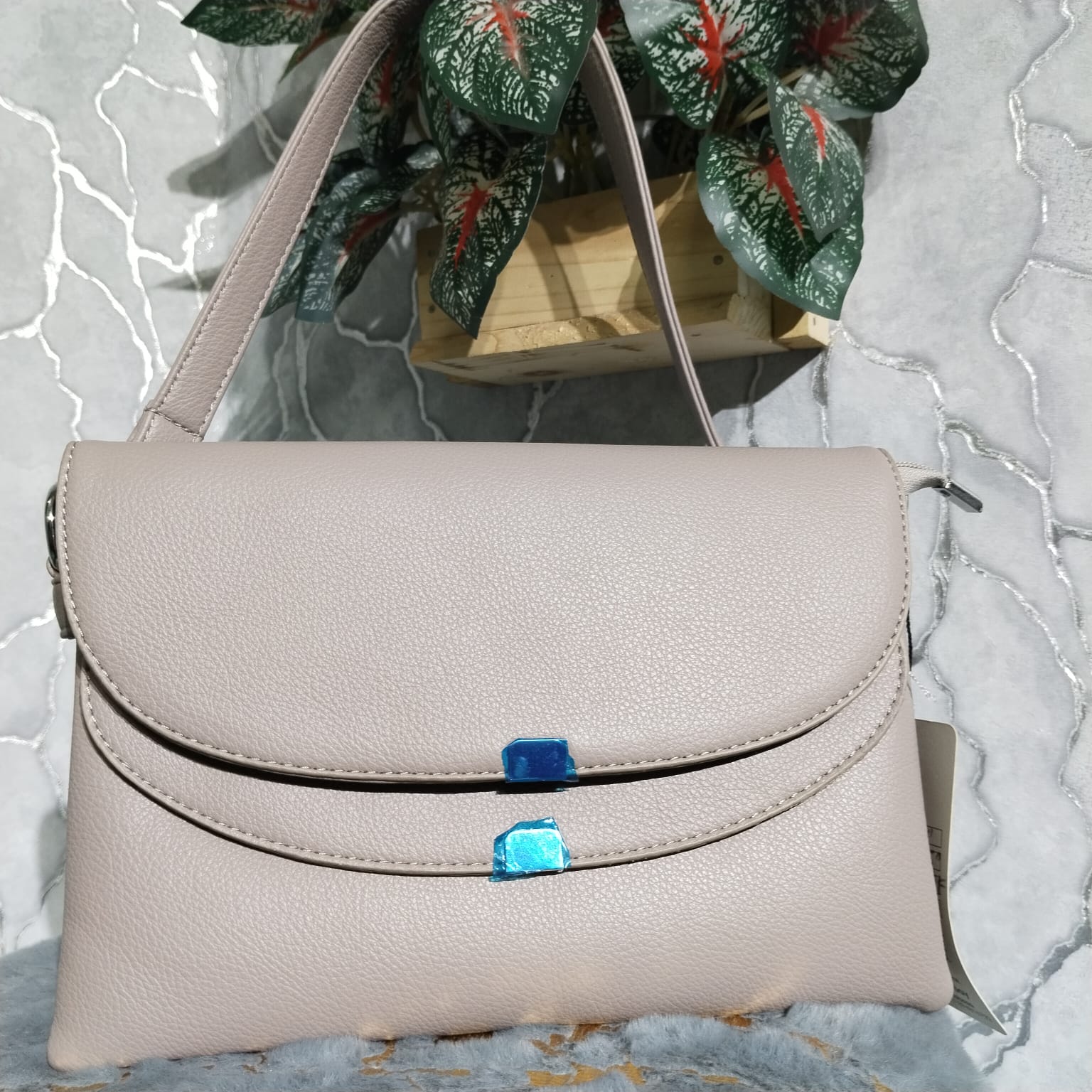 WEILIYA Brand Luxurious Crossbody Belt Bag – Ash Leather