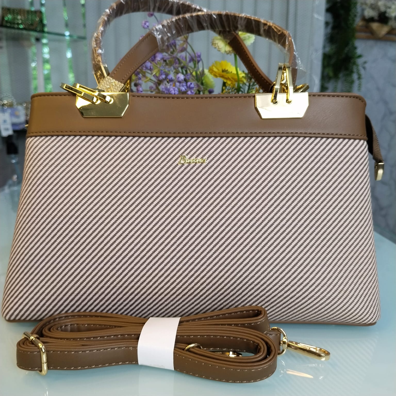 Butun Brand Lusarious Leather Hand Bag – Coffee