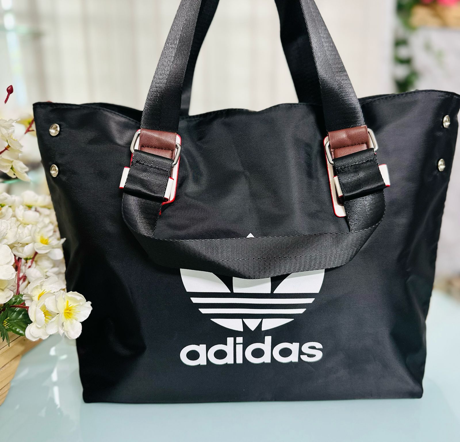 XIUJUE Brand Parachute Fabrics  Adidas Travel Bag (Single Zipper)