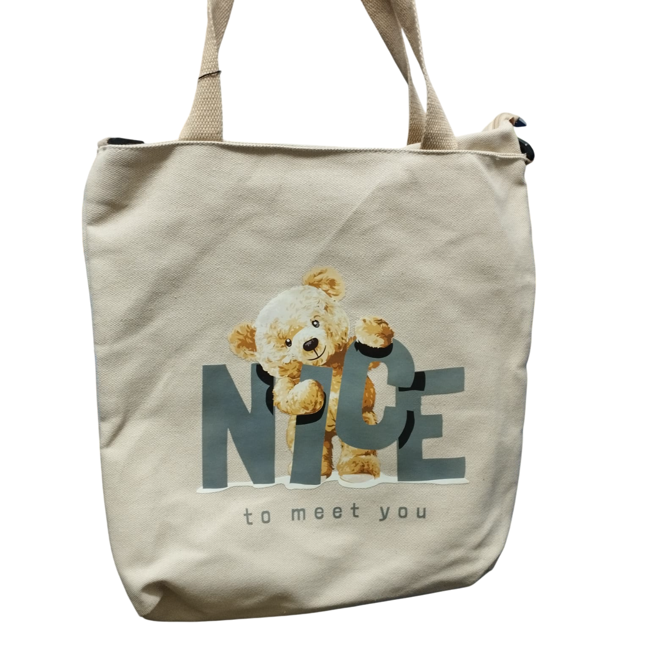 Hello KeKe Original Chinese Fabric  Bag- 14"x14"