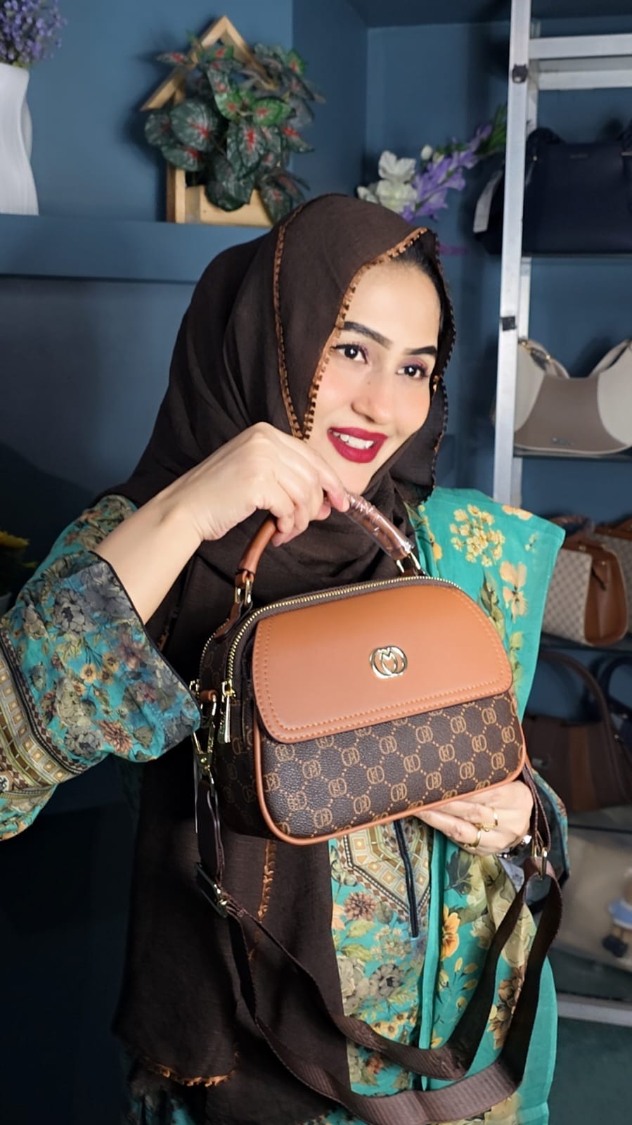 YGLS Premium Leather Crossbody Bag