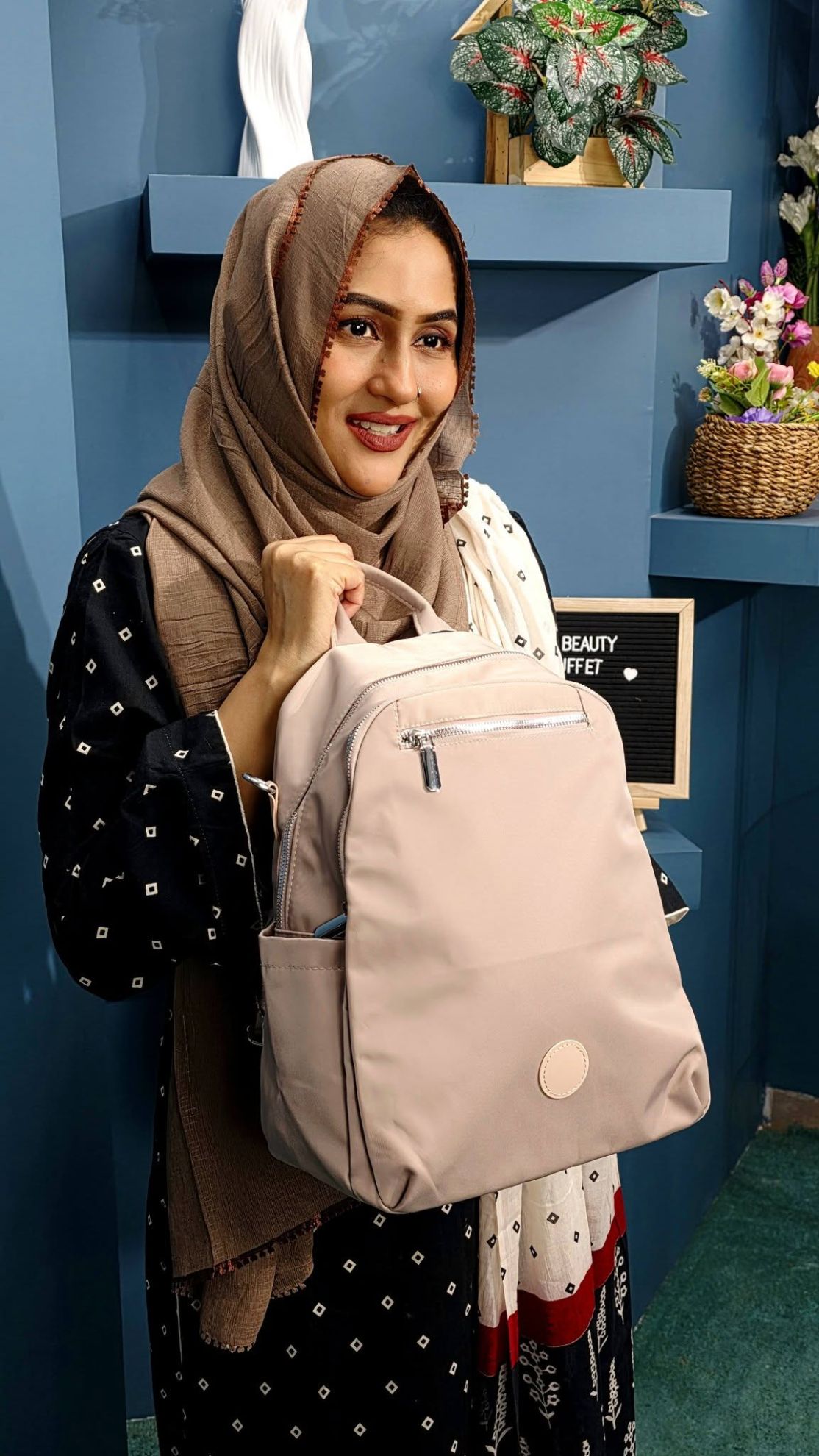 Premium Fabric Backpack (7907 )